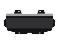 Защита радиатора Sheriff на Ниссан Патрол 2015-2019, модель №7, сталь 2,5мм, арт:15.2918