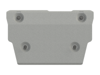 Защита рулевой рейки КПП Sheriff для Фольксваген Крафтер 2017-2022, модель №4, алюминий 4мм, арт:26.4429