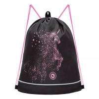 Мешок для обуви GRIZZLY OM-30-8 черный, 38х50х11