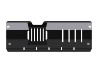 Защита заднего моста Sheriff для Сузуки Джимни 2019-2024, модель №7, сталь 2мм, арт:23.4036