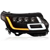 Передние фары Ленд Ровер Рендж Ровер 2014-2017 V1 type, комплект:Л+П, полностью LED, ДХО, арт:MF-HL-000769 Передние фары Ленд Ровер Рендж Ровер 2014-2017 V1 type, комплект:Л+П, полностью LED, ДХО, арт:MF-HL-000769