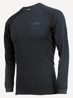 Футболка мужская с длинным рукавом Tramp Fast Dry, черная, XXXL, арт:TRUT-011.1-7-черный