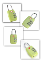 Кодовый замок Polar 800717 (TSA) салатовый, арт:Zam.004
