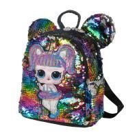 Детский рюкзак Polar 18272 черный с фиолетовым, арт:Ruk0865