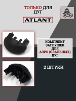 Комплект заглушек для аэро дуг Atlant (2 шт.), арт:At-8922.11