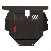 Защита КПП и РК Sheriff для Шевроле Нива 2003-2019, модель №4, сталь 2,3мм, арт:04.1108 V2