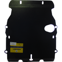 Комплект защит Motodor для Ленд Ровер Рендж Ровер 2009-2013, сталь 3мм, арт:MO.13203