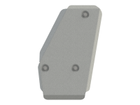 Защита редуктора Sheriff, алюминий 5мм, арт:02.4085