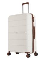 Чемодан большой L'Case SINGAPORE (L) белый, 77.5х51х31.5, арт:Ch0842