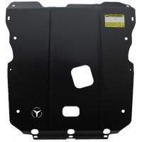 Защита картера и КПП Motodor для Мерседес Б-класс 2005-2011, сталь 2мм, арт:MO.01226