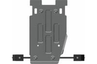 Защита КПП и РК Sheriff для Фольксваген Амарок 2016-2024, алюминий 6мм, арт:26.3496 V2