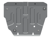 Защита картера и КПП Sheriff для Ленд Ровер Рендж Ровер Эвок 2011-2019, модель №2, алюминий 5мм, арт:34.2122