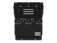 Защита картера Sheriff на Хавал Н9 2018-2024, модель №13, сталь 2мм, арт:28.4631