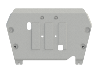 Защита картера и КПП Sheriff на Хавал Ф7 2019-2024, модель №2, алюминий 4мм, арт:28.4403