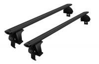 Багажник на крышу ED с замком черные крыловидные дуги 1,25м на Хендай Крета (без рейлингов) 2016-2021, арт:ED-2949 Багажник на крышу ED с замком черные крыловидные дуги 1,25м на Хендай Крета (без рейлингов) 2016-2021, арт:ED-2949