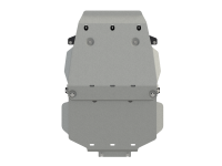 Защита картера Sheriff для Тойота Ленд Крузер 200 2012-2015, алюминий 5мм, арт:24.4613-2