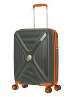 Чемодан маленький L'Case Berlin (S) серый, 55х40х20, арт:Ch0885