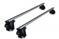Багажник на крышу ED аэро дуги 1,25м на Шевроле Авео седан 2003-2012, арт:ED-3195