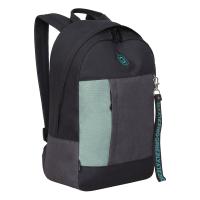 Рюкзак GRIZZLY RXL-327-3 черный-мятный, 24х37,5х12 Рюкзак GRIZZLY RXL-327-3 черный-мятный, 24х37,5х12