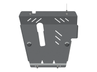 Защита картера и КПП Sheriff на Ниссан Ноут 2005-2013, модель №2, алюминий 5мм, арт:15.1685