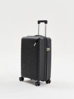 Чемодан маленький L'Case Basel (S) черный, 62х39х24, арт:Ch1402