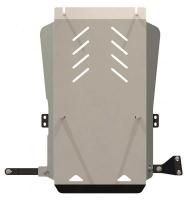 Защита КПП и РК Sheriff для Мицубиси Л200 Triton 2006-2015, модель №2, алюминий 5мм, арт:14.1146-2