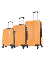 Комплект чемоданов L'Case Krabi (XS, M, L) оранжевый, 3 шт., арт:Ch1162
