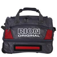 Дорожная сумка на колесах Rion А143 Н темно-серый 48x30x30, арт:Sum0356