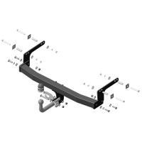 Фаркоп Motodor на Рено Каптур 2016-2022, арт:91711-A