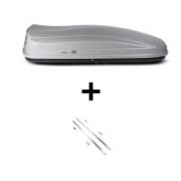 Автобокс MaxBox Pro 520л, серый матовый, 196х80х43, усилители дна, арт:MBP-520-S-1 Автобокс MaxBox Pro 520л, серый матовый, 196х80х43, усилители дна, арт:MBP-520-S-1