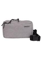 Сумка поясная GRIZZLY PS-46-1, серый, 20х11х5,5