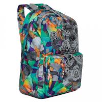 Рюкзак GRIZZLY RD-830-1 акварель, 28х41х18