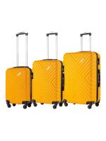 Комплект чемоданов L'Case New Delhi (XS, M, L) оранжевый, 3 шт., арт:Ch1231
