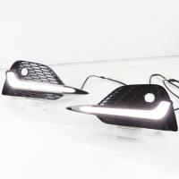 Дневные ходовые огни Ниссан Кашкай 2019-2020 модель №1, комплект: Л+П, с повторителем сигнала поворота, арт:MF-DRL-000316