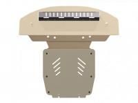 Защита картера Sheriff на Ауди Q7 2006-2015, модель №3, алюминий 5мм, арт:02.0942