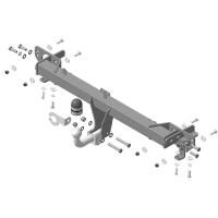 Фаркоп Motodor на Чери Тигго 8 Про 2021-2022, арт:99005-A-2 Фаркоп Motodor на Чери Тигго 8 Про 2021-2022, арт:99005-A-2