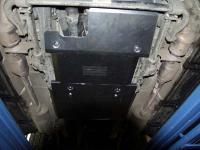 Защита КПП и РК Sheriff на Мерседес Гелендваген W463 1996-2020, модель №1, сталь 2мм, арт:13.0291