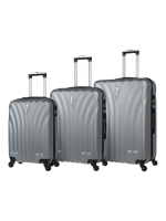Комплект чемоданов L'Case Phuket (S, M, L) серый, 3 шт., арт:Ch1045