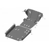 Комплект защиты Motodor, сталь 3мм, арт:MO.12102