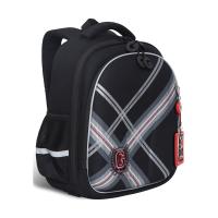 Школьный рюкзак GRIZZLY RAz-287-4 черный, 28х36х20
