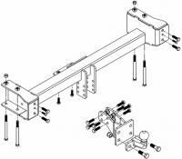 Фаркоп Westfalia на Хаммер Н2 2002-2009, арт:342160600001