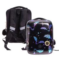 Школьный рюкзак GRIZZLY Rap-290-1 черный, 27х39х17 Школьный рюкзак GRIZZLY Rap-290-1 черный, 27х39х17