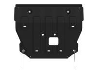 Защита картера и КПП Sheriff на Хендай Санта Фе 2021-2023, сталь 2мм, арт:10.4909 Защита картера и КПП Sheriff на Хендай Санта Фе 2021-2023, сталь 2мм, арт:10.4909