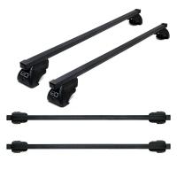 Багажник на крышу ED прямоугольные дуги 1,25м на Сузуки SX4 S-Cross (с рейлингами) 2014-2024, арт:ED-2265