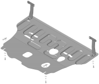 Защита картера и КПП Motodor, сталь 2мм, арт:MO.70913
