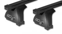 Багажник на крышу ED с замком прямоугольные дуги 1,25м на Мазда СХ-9 (штатные места) 2016-2024, арт:ED-2646