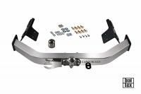 Фаркоп усиленный с декоративной накладкой Baltex для Тойота Прадо 120 2003-2009, модель №4, арт:Y13aN-2