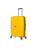 Чемодан средний L'Case MADRID (M) желтый, 66.5х46х26, арт:Ch0751