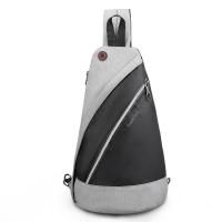 Сумка плечевая Tigernu T-S8060 серая, 25х42х12