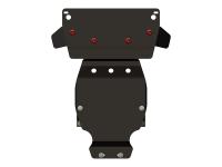 Защита АКПП Sheriff на Мерседес С класс W203 2000-2007, модель №5, сталь 2мм, арт:13.0496